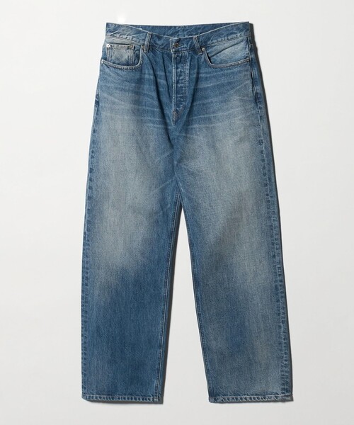 MONKEY TIME（モンキータイム）の「ハンド シェービング デニム ルーズ レギュラー（デニムパンツ・メンズ・ダークグレー/ネイビー・M/S/L）」の14枚目の写真