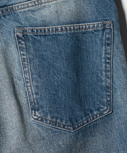 MONKEY TIME（モンキータイム）の「ハンド シェービング デニム ルーズ レギュラー（デニムパンツ・メンズ・ダークグレー/ネイビー・M/S/L）」の19枚目の写真