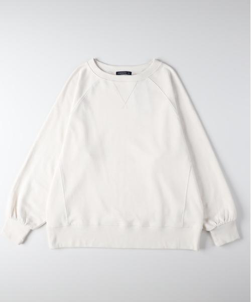Right-on(ライトオン)の「HONEYSUCKLE ROSE(ハニーサックルローズ)【レディース】【コスパ最強】袖ボリュームオーバーサイズスウェット(スウェット・レディース・ブラック/オフホワイト/ブラウン・M/L/S)」の22枚目の写真
