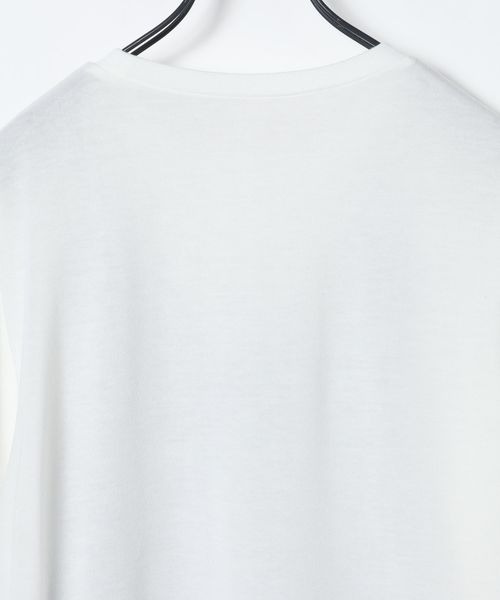 JEANASIS（ジーナシス）の「トロンプルイユレースビスチェTEE/663958（Tシャツ/カットソー・レディース・ホワイト/ホワイト系その他・FREE）」の13枚目の写真