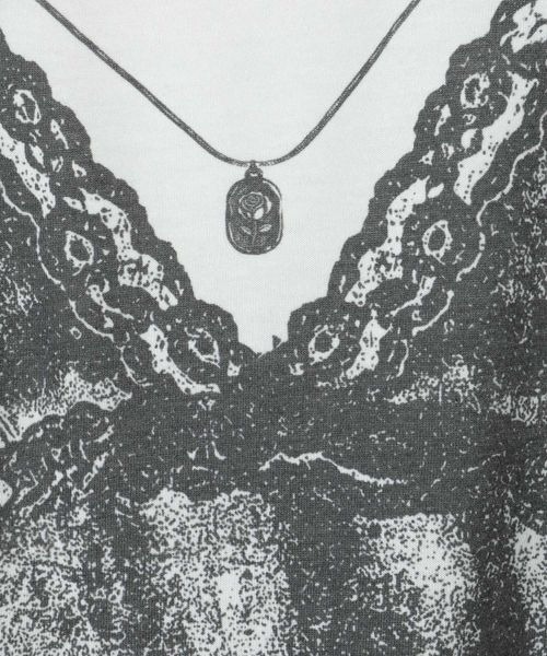 JEANASIS（ジーナシス）の「トロンプルイユレースビスチェTEE/663958（Tシャツ/カットソー・レディース・ホワイト/ホワイト系その他・FREE）」の15枚目の写真