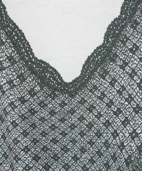 JEANASIS（ジーナシス）の「トロンプルイユレースビスチェTEE/663958（Tシャツ/カットソー・レディース・ホワイト/ホワイト系その他・FREE）」の17枚目の写真