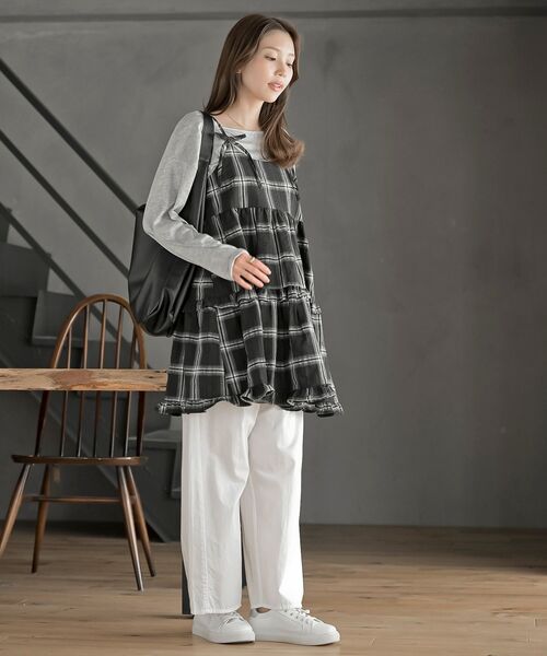 rps（アールピーエス）の「ホーボーショルダーＢＡＧ（ショルダーバッグ・レディース・アイボリー/ブラック/グレイッシュベージュ・フリー）」の15枚目の写真