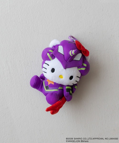 Me%（ミィパーセント）の「【EVA x HELLO KITTY】トイキーホルダー 631751（キーホルダー・レディース・その他1/その他2/その他3/その他4・FREE）」の3枚目の写真