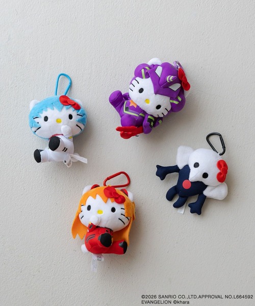 Me%（ミィパーセント）の「【EVA x HELLO KITTY】トイキーホルダー 631751（キーホルダー・レディース・その他1/その他2/その他3/その他4・FREE）」の5枚目の写真