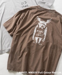 BRANDALISED（ブランダライズド）の「【ab】〔BRANDALISED〕アソートアートデザイン スノーウォッシュ かすれプリント ヘビーウェイト半袖Tシャツ（Tシャツ/カットソー）」