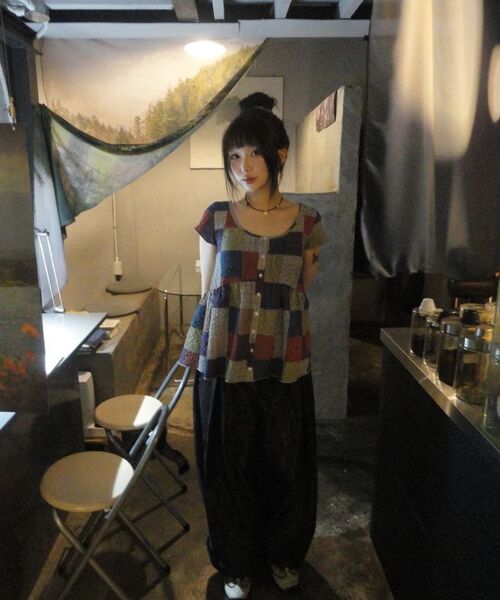 IDWS(アイドンワナセル)の「Aurora Denim Balloon Pants Indigo(デニムパンツ・レディース・その他・0/1/2)」の6枚目の写真