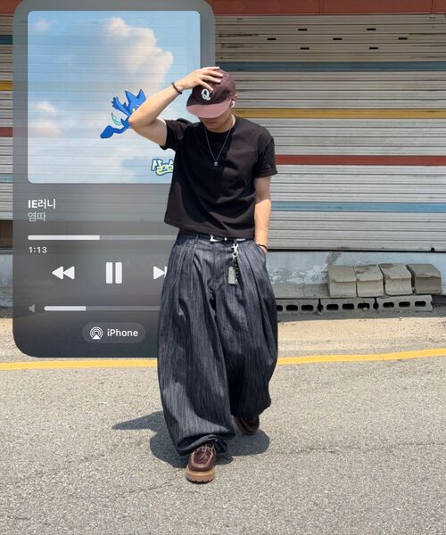 IDWS(アイドンワナセル)の「Aurora Denim Balloon Pants Indigo(デニムパンツ・レディース・その他・0/1/2)」の7枚目の写真