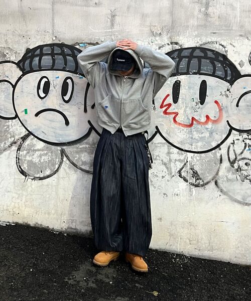 IDWS(アイドンワナセル)の「Aurora Denim Balloon Pants Indigo(デニムパンツ・レディース・その他・0/1/2)」の4枚目の写真