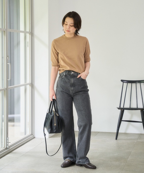 story.（ストーリー）の「《追加》Story./ストーリー レザーボストン（ボストンバッグ・レディース・ブラック/ブラウン・FREE）」の8枚目の写真