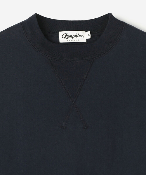 GYMPHLEX(ジムフレックス)の「Gymphlex | コットンジャージー クルーネックワンピース WOMEN(ワンピース・レディース・ライトグリーン/ダークネイビー・14)」の5枚目の写真