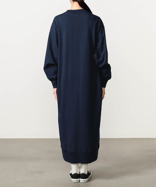 GYMPHLEX(ジムフレックス)の「Gymphlex | コットンジャージー クルーネックワンピース WOMEN(ワンピース・レディース・ライトグリーン/ダークネイビー・14)」の13枚目の写真