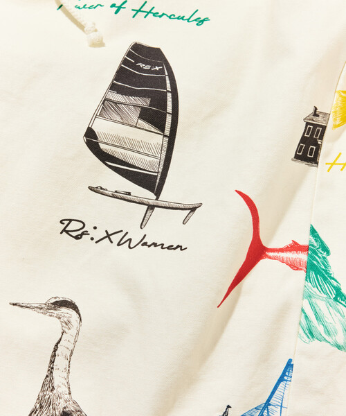 NAUTICA（ノーティカ）の「NAUTICA/ノーティカ OCEAN総柄 ツイル ツータック イージーショーツ（その他パンツ・メンズ・ネイビー/その他/オフホワイト・MEDIUM/X-LARGE/LARGE）」の16枚目の写真