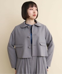 I am I in fact... | 丸襟ショート ジャケット(その他アウター)