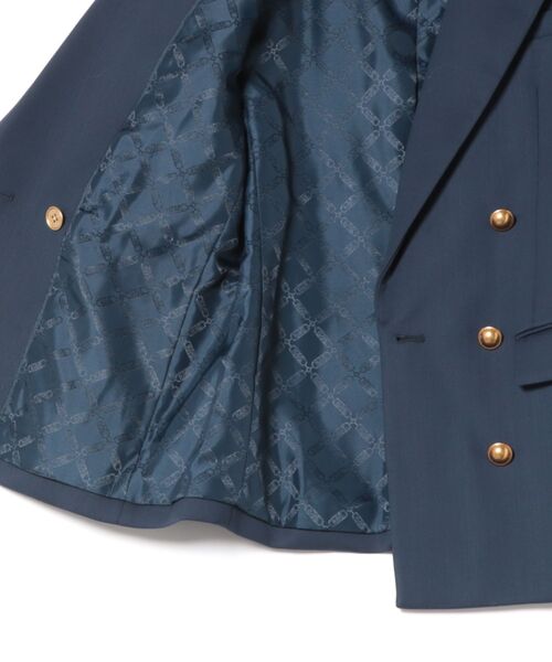 MICHAEL KORS（マイケルコース）の「ストレッチ ウール ブレンド ツイル ブレザー（テーラードジャケット・レディース・ブルー系・4/2/0/00）」の3枚目の写真