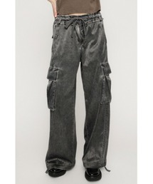 SLY | WASHED SATIN CARGO PT ウォッシュドサテンカーゴパンツ 春服(カーゴパンツ)