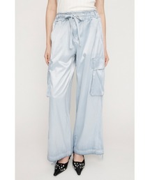 SLY(�X���C)��WASHED SATIN CARGO PT �E�H�b�V���h�T�e���J�[�S�p���c �t��(�J�[�S�p���c)
