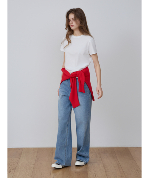 CCOMA（コンマ）の「CMJ32 アイススラブストレートデニムパンツ（デニムパンツ・レディース・その他・SMALL/MEDIUM/LARGE）」の5枚目の写真