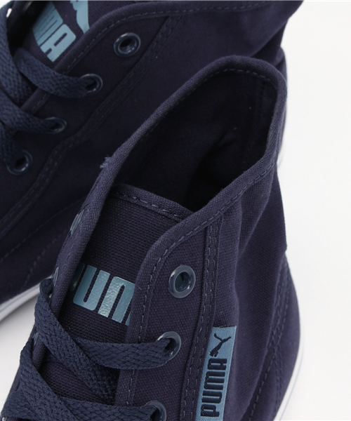 PUMA（プーマ）の「プーマストリートボーラー ミッド（スニーカー・メンズ・ネイビー/ピンク/グリーン・23.0cm/25.0cm/26.0cm/25.5cm/22.5cm/28.0cm/27.5cm/24.5cm/26.5cm/24.0cm/27.0cm/23.5cm/28.5cm）」の9枚目の写真