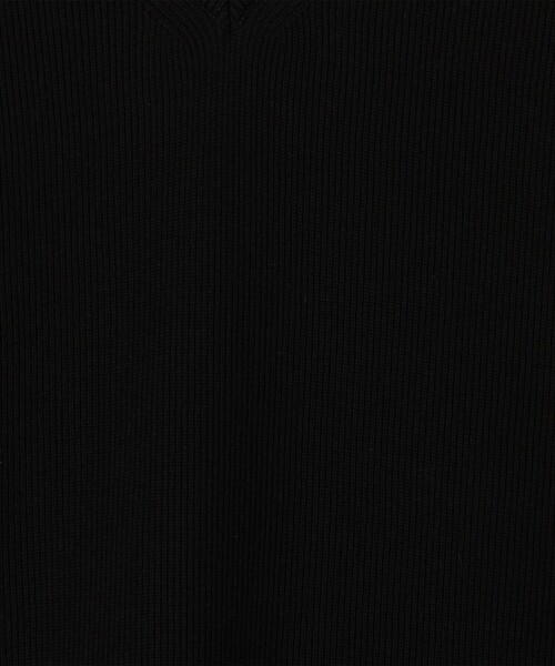 TOMORROWLAND （トゥモローランド）の「TOMORROWLAND tricot コットンポリエステルプレーティング  Vネックニット（ニット/セーター・メンズ・グレイッシュベージュ/ブラック/ライトカーキ/ライトグレー・L/M/S）」の14枚目の写真