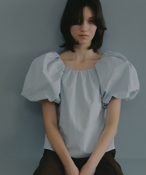 BALLON SLEEVE BLOUSE（シャツ/ブラウス）｜MANOF（マノフ）の 