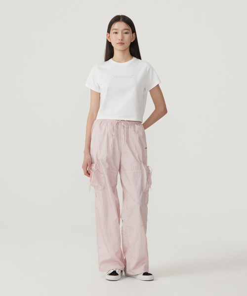 COVERNAT WOMAN(カバーナットウーマン)の「ウーマンホットフィックスロゴTシャツホワイト(Tシャツ/カットソー・レディース・その他・WS/WM)」の4枚目の写真