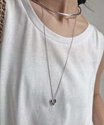 DouDou | ハートトップロングネックレス(ネックレス)