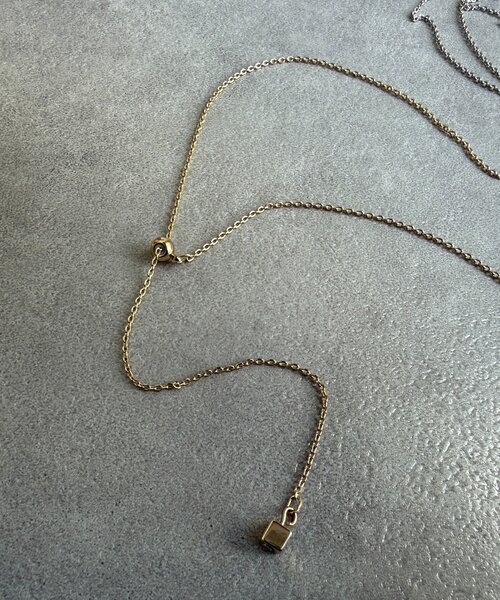 DouDou（ドゥドゥ）の「ハートトップロングネックレス（ネックレス・レディース・シルバー/ゴールド・FREE）」の7枚目の写真