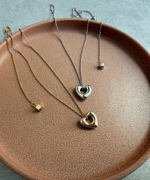 DouDou（ドゥドゥ）の「ハートトップロングネックレス（ネックレス・レディース・シルバー/ゴールド・FREE）」の8枚目の写真