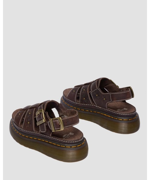 Dr. Martens(ドクターマーチン)の「Dr. Martens/ドクターマーチン WRENLIE オープン フラワー サンダル 42339200(サンダル・メンズ・ブラウン・UK9/UK8/UK7/UK6/UK5/UK4/UK3)」の7枚目の写真