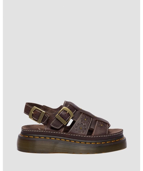 Dr. Martens(ドクターマーチン)の「Dr. Martens/ドクターマーチン WRENLIE オープン フラワー サンダル 42339200(サンダル・メンズ・ブラウン・UK9/UK8/UK7/UK6/UK5/UK4/UK3)」の8枚目の写真