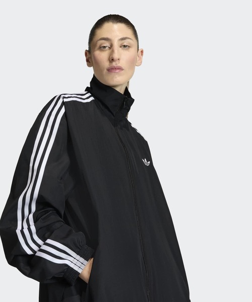 adidas（アディダス）の「FIREBIRD ADILENIUM TRACK TOP / ジャージ / トラックジャケット / アディダスオリジナルス adidas Originals（ジャージ・レディース・ブラック・X-LARGE/XX-LARGE/LARGE/MEDIUM/X-SMALL/SMALL）」の3枚目の写真