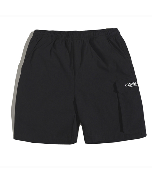 CORALIAN(コラリアン)の「ランオフストレッチカーゴショートパンツブラック(その他パンツ・メンズ・その他・L/XL/2XL/3XL/5XL/XS/S/M)」の1枚目の写真