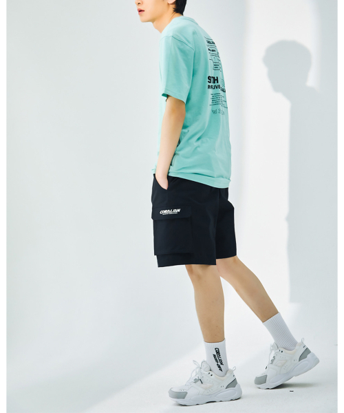 CORALIAN(コラリアン)の「ランオフストレッチカーゴショートパンツブラック(その他パンツ・メンズ・その他・L/XL/2XL/3XL/5XL/XS/S/M)」の4枚目の写真