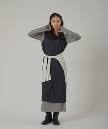 MUHET（ミュエータ）の「【set item】sheer layered one-piece / シアーレイヤードワンピースセット（ワンピース）」