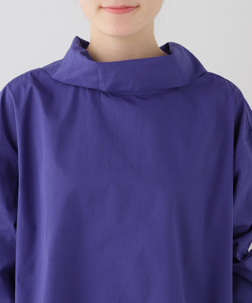 SEEALL（シーオール）の「SEEALL FENCING SHIRTS SAU63 SH383：シャツ（シャツ/ブラウス・レディース・ブルー・46）」の8枚目の写真