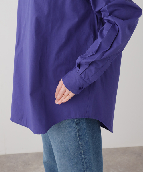 SEEALL（シーオール）の「SEEALL FENCING SHIRTS SAU63 SH383：シャツ（シャツ/ブラウス・レディース・ブルー・46）」の10枚目の写真
