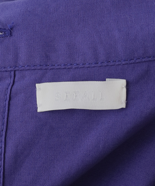 SEEALL（シーオール）の「SEEALL FENCING SHIRTS SAU63 SH383：シャツ（シャツ/ブラウス・レディース・ブルー・46）」の11枚目の写真