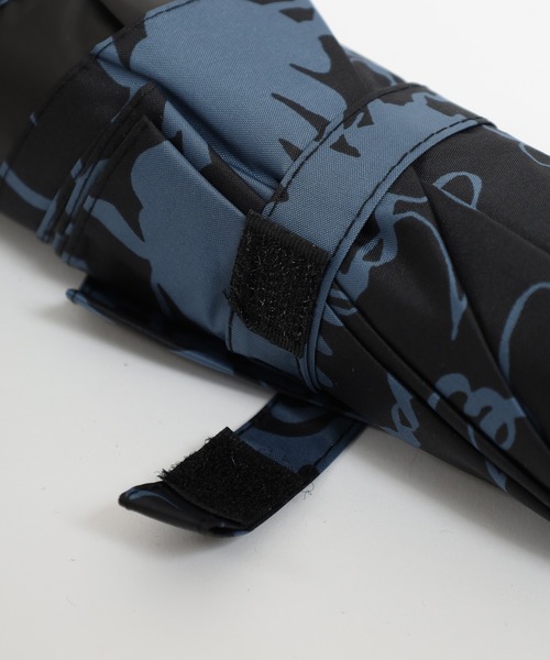 FUNALIVE（ファンアライブ）の「大花柄バンブーハンドル折りたたみ日傘（折りたたみ傘・レディース・イエロー/ブラック/アイボリー・FREE）」の15枚目の写真