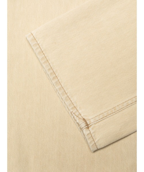 Nudie Jeans(ヌーディージーンズ)の「Nudie Jeans/ヌーディージーンズ Clean Eileen / ワイドストレートジーンズ / Pale Sun / レングス30(デニムパンツ・レディース・アイボリー系・25/26/27/28)」の2枚目の写真