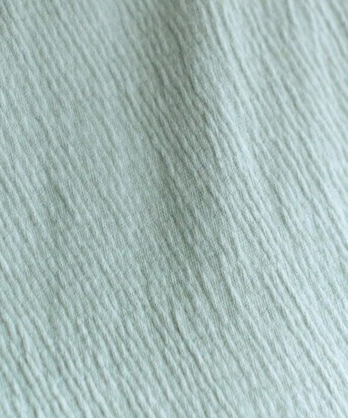 marun(マルン)の「<大きいサイズ>キャンディースリーブ風デザインカットソー marun(Tシャツ/カットソー・レディース・ミント/オフホワイト・L/LL/3L/4L/5L)」の16枚目の写真