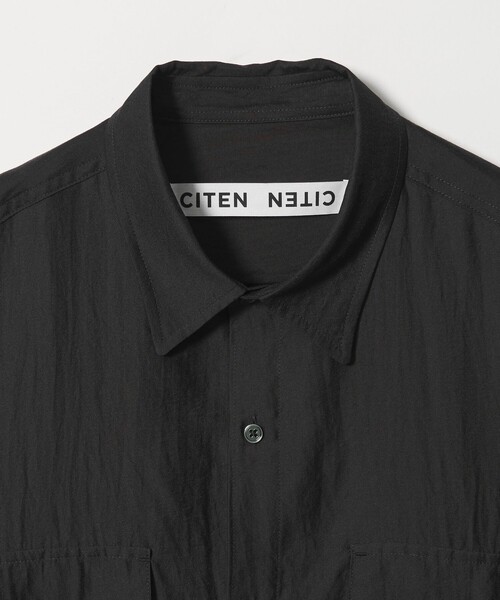 CITEN(シテン)の「<CITEN>ダブルポケットエアリーシャツ(シャツ/ブラウス・メンズ・ブラック/ホワイト・L/M)」の12枚目の写真