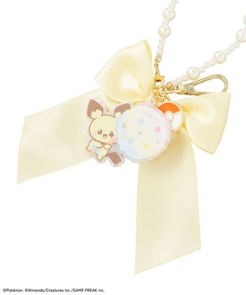 Maison de FLEUR(メゾンドフルール)の「リボンチャーム ピチュー(チャーム・レディース・イエロー・FREE)」の7枚目の写真