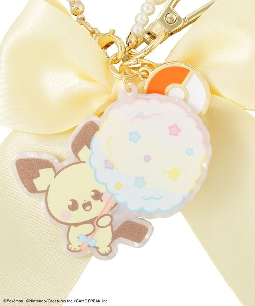 Maison de FLEUR(メゾンドフルール)の「リボンチャーム ピチュー(チャーム・レディース・イエロー・FREE)」の6枚目の写真