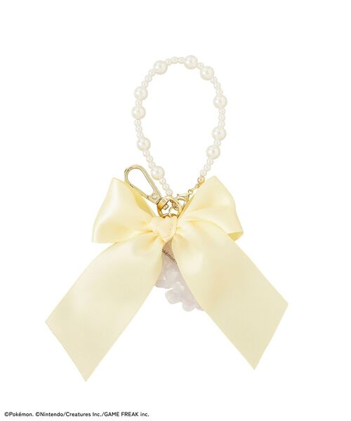 Maison de FLEUR(メゾンドフルール)の「リボンチャーム ピチュー(チャーム・レディース・イエロー・FREE)」の4枚目の写真