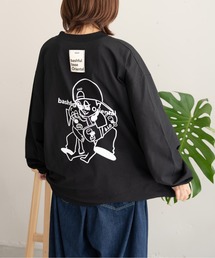bashful base Oriental（バッシュフルベースオリエンタル）の「長袖Tシャツ（Tシャツ/カットソー）」