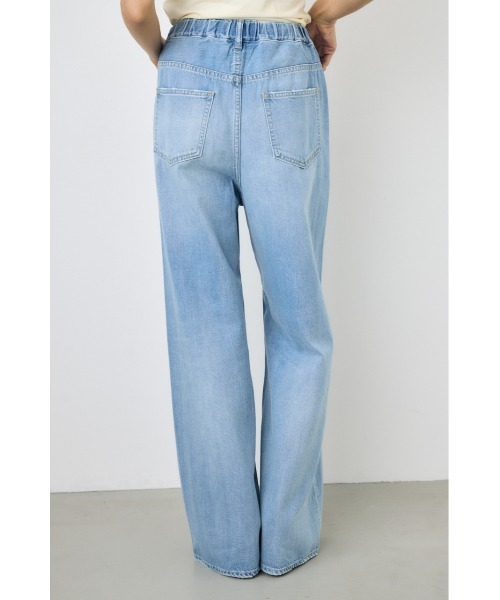 AZUL by moussy(アズールバイマウジー)の「【サイズ,身長別画像あり】AZUL DENIM リラックスワイドデニム(デニムパンツ・レディース・ブルー/ライトブルー・24inch/25inch/26inch/27inch)」の15枚目の写真