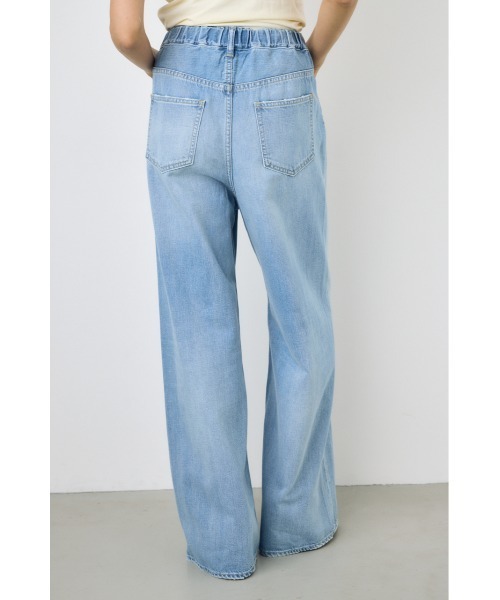 AZUL by moussy(アズールバイマウジー)の「【サイズ,身長別画像あり】AZUL DENIM リラックスワイドデニム(デニムパンツ・レディース・ブルー/ライトブルー・24inch/25inch/26inch/27inch)」の16枚目の写真