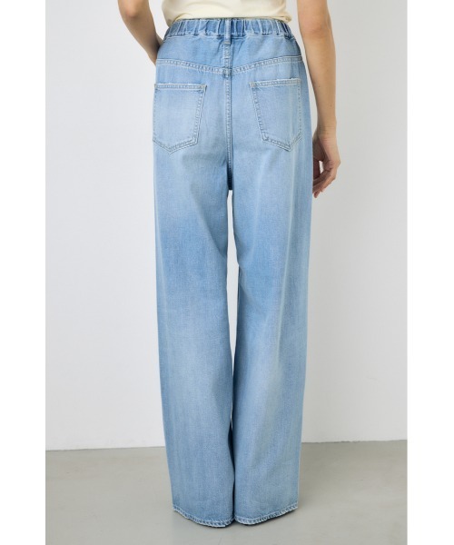AZUL by moussy(アズールバイマウジー)の「【サイズ,身長別画像あり】AZUL DENIM リラックスワイドデニム(デニムパンツ・レディース・ブルー/ライトブルー・24inch/25inch/26inch/27inch)」の17枚目の写真