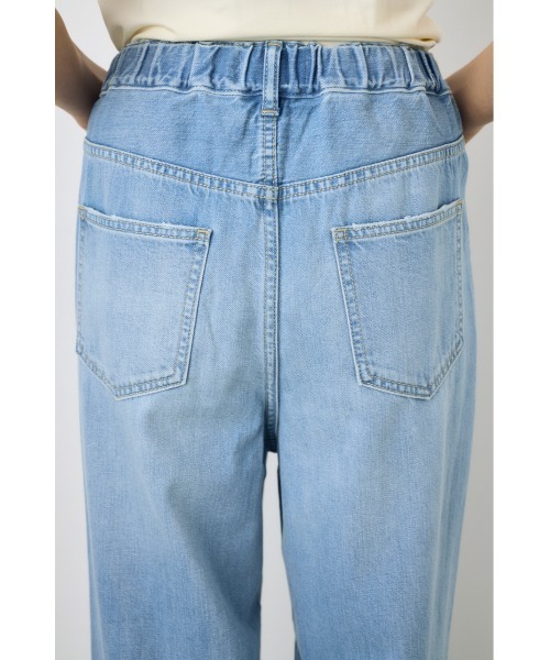 AZUL by moussy(アズールバイマウジー)の「【サイズ,身長別画像あり】AZUL DENIM リラックスワイドデニム(デニムパンツ・レディース・ブルー/ライトブルー・24inch/25inch/26inch/27inch)」の19枚目の写真